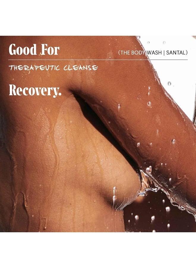 Necessaire The Body Wash Santal - Natural Body Wash For Women & Men, Therapeutic Shower Gel With Epsom Salt + Minerals. Gel Cleanse, 8.4 Fl Oz. - Image 3